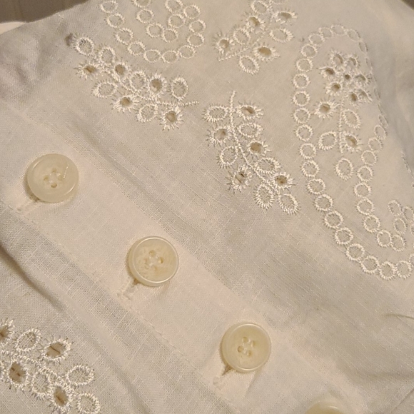 Free People Eyelet tank top - Picture 6 of 8